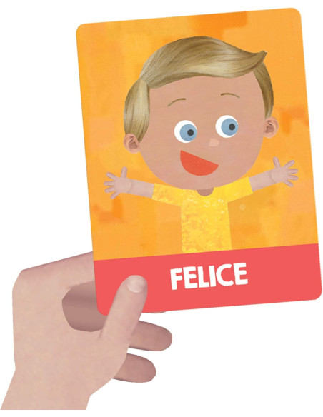 Flashcards Montessori Emozioni e Azioni