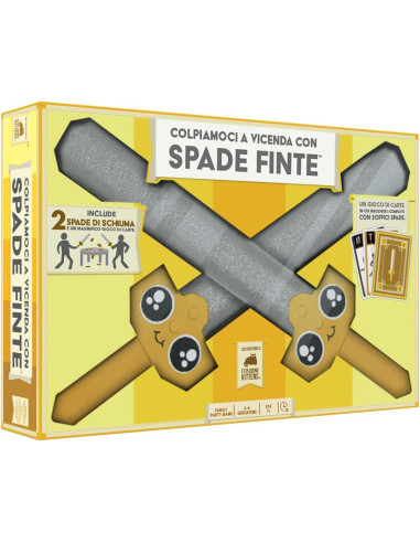 Colpiamoci a vicenda con spade finte