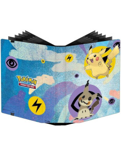 Pokémon album 9 tasche 10 pagine Pikachu e Mimikyu