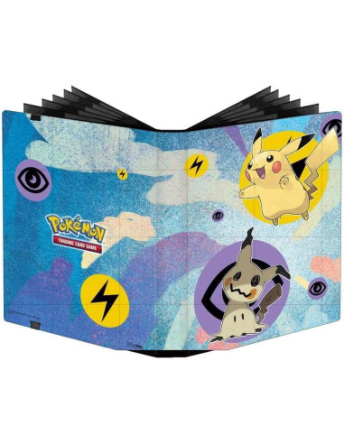 Pokémon album 9 tasche 10 pagine Pikachu e Mimikyu