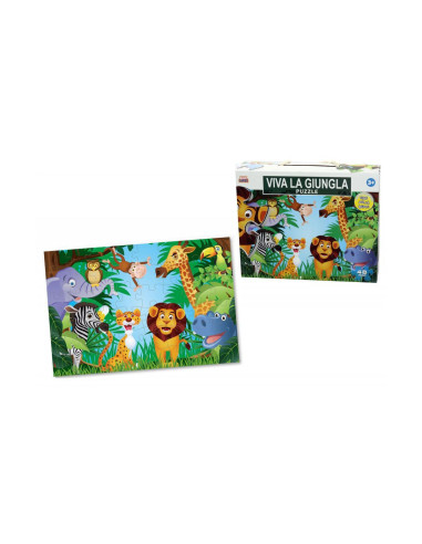 Puzzle Gigante 48 pz Animali Savana