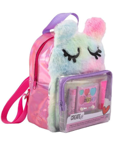 Create It! Zainetto con Trucchi Fluffy