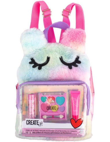 Create It! Zainetto con Trucchi Fluffy