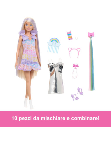 Barbie Lunghi Capelli