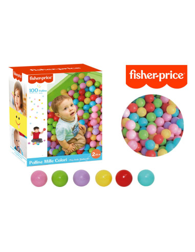 Fisher Price - Palline Mille Colori 100 pz