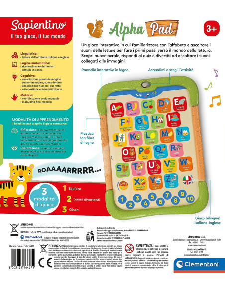 Sapientino Alpha Pad