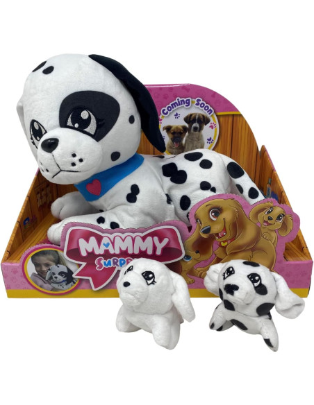 Mammy surprise cagnolina Dalmata