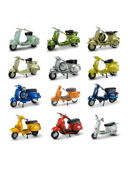 1:32 Vespa Historical Models ass.ti