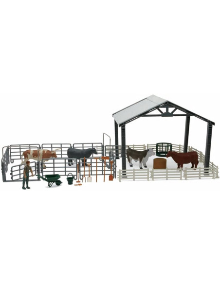 1:32 Cow Farm Large Play set