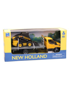 New Ray - 1:36 Iveco Daily Roll-Off e Skid Steer L228