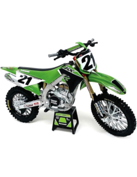 New Ray -  1:6 Kawasaki Racing KX450 Anderson 21