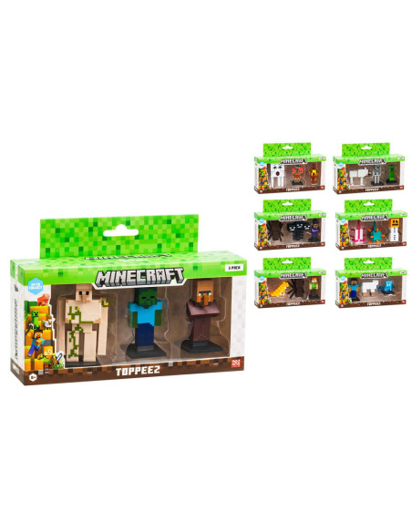 Minecraft 3D Pack 3 personaggi