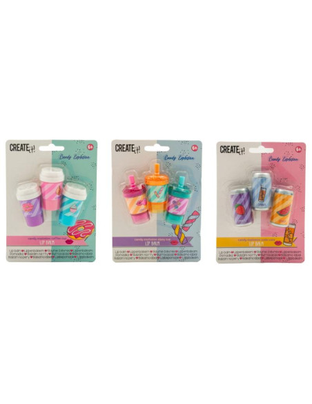 Create It! Candy 3pz Lip Balm ass.ti