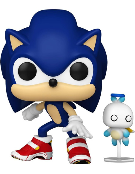 Funko Pop - Sonic the hedgehog w/ hero chao 1036