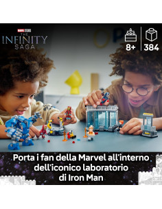 Lego Super Heroes - Laboratorio di Iron Man Sala delle... 2