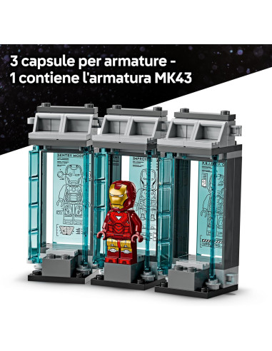 Lego Super Heroes - Laboratorio di Iron Man...