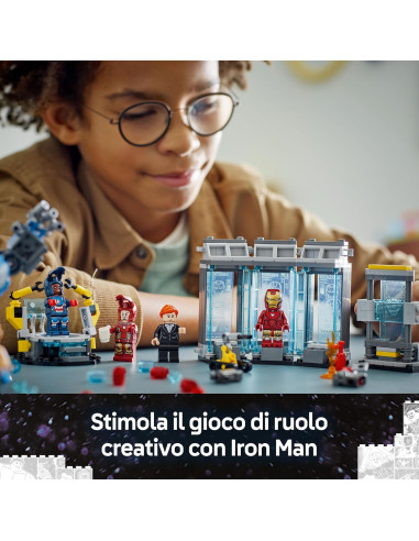 Lego Super Heroes - Laboratorio di Iron Man...