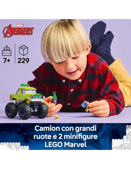 Lego Marvel - Truck di Hulk contro Thanos