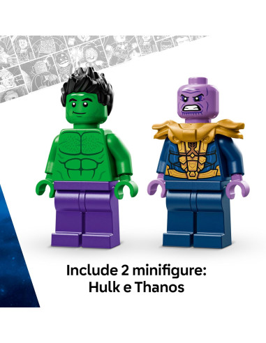 Lego Marvel - Truck di Hulk contro Thanos