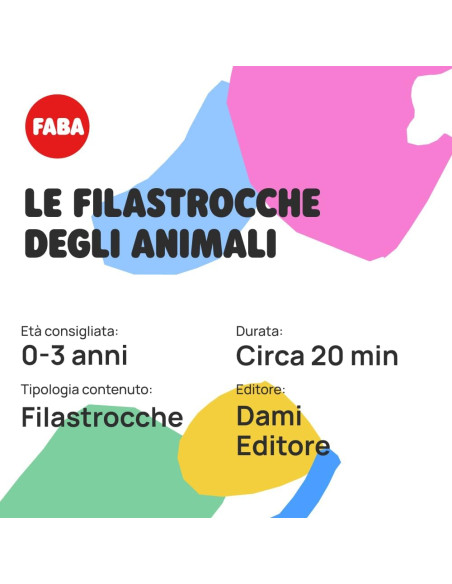Faba - Filastrocche degli animali