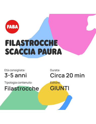 Faba - Filastrocche scaccia paura