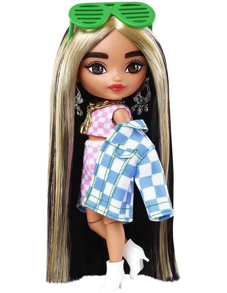 Barbie Extra Mini Con Radio e occhiali verdi