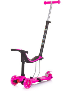Scooter Multi Plus con manubrio rosa 2