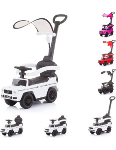 Ride on Car Mercedes Benz G350d bianco 2