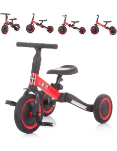 Triciclo/Balance 2 in 1 smarty Rosso