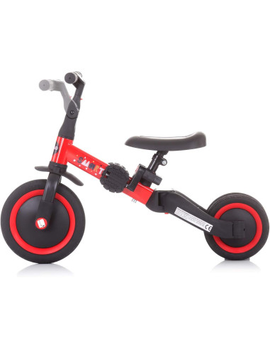Triciclo/Balance 2 in 1 smarty Rosso