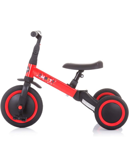Triciclo/Balance 2 in 1 smarty Rosso