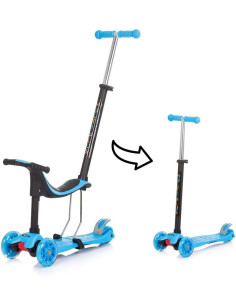 Scooter Multi Plus con manubrio blu