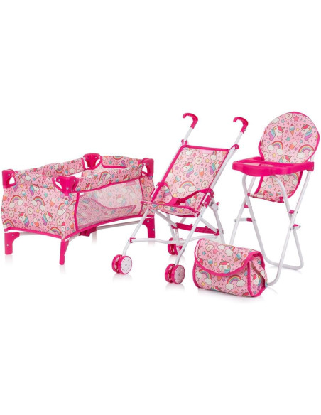Set per bambole 3 in 1 Trixy unicorn