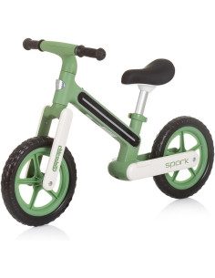 Bici pedagogica Spark Verde con luci 2