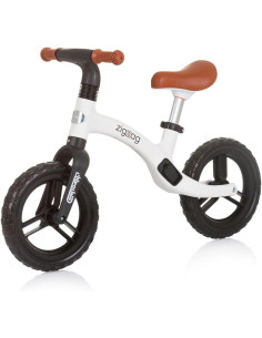 Bici pedagogica Zig Zag bianco e nero 2
