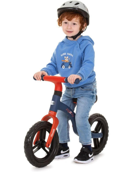 Bici pedagogica Zig Zag bianco e nero