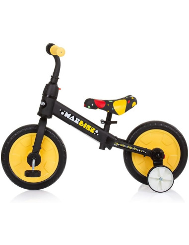 Bici quattro ruote Max Bike Giallo