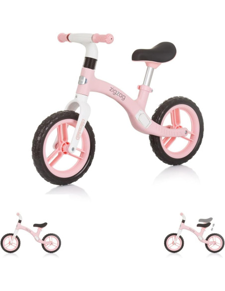 Bici pedagogica Zig Zag rosa