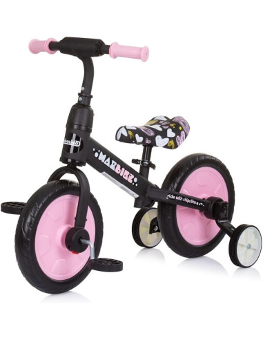 Bici quattro ruote Max Bike Rosa