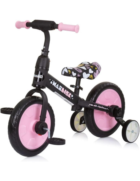 Bici quattro ruote Max Bike Rosa