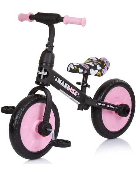Bici quattro ruote Max Bike Rosa