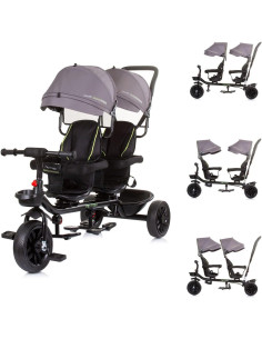 Triciclo gemellare Hip Hop Grafite 2