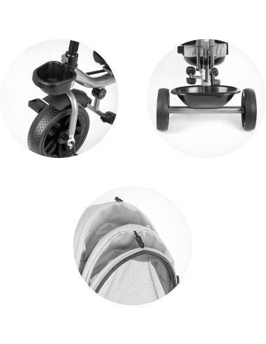 Triciclo gemellare Hip Hop Grafite