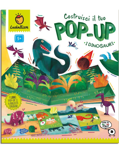 Costruisci il tuo Pop Up Dinosauri
