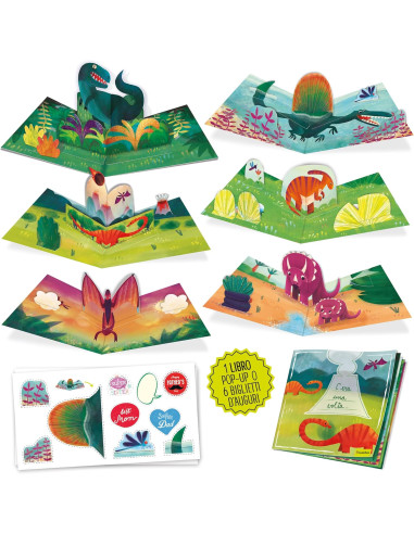 Costruisci il tuo Pop Up Dinosauri
