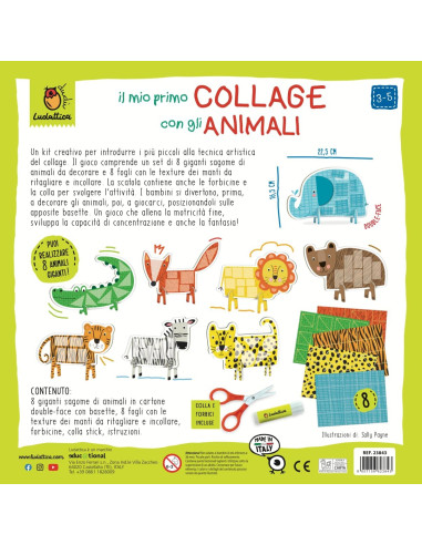 Ludattica Crea Dudu' - Collage degli animali