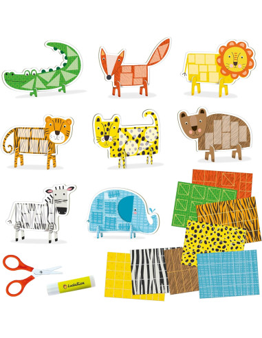Ludattica Crea Dudu' - Collage degli animali