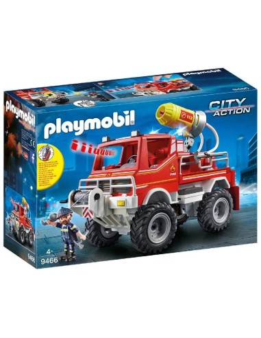 Playmobil - Camion Spara Acqua Dei Vigili Del...