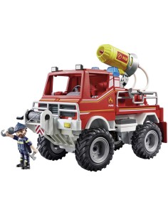 Playmobil - Camion Spara Acqua Dei Vigili Del Fuoco 2