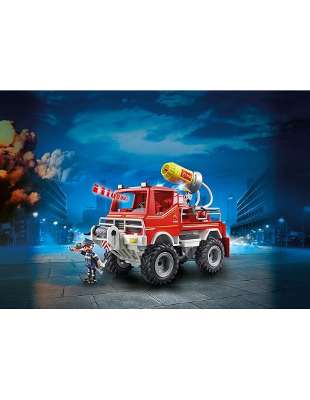 Playmobil - Camion Spara Acqua Dei Vigili Del Fuoco